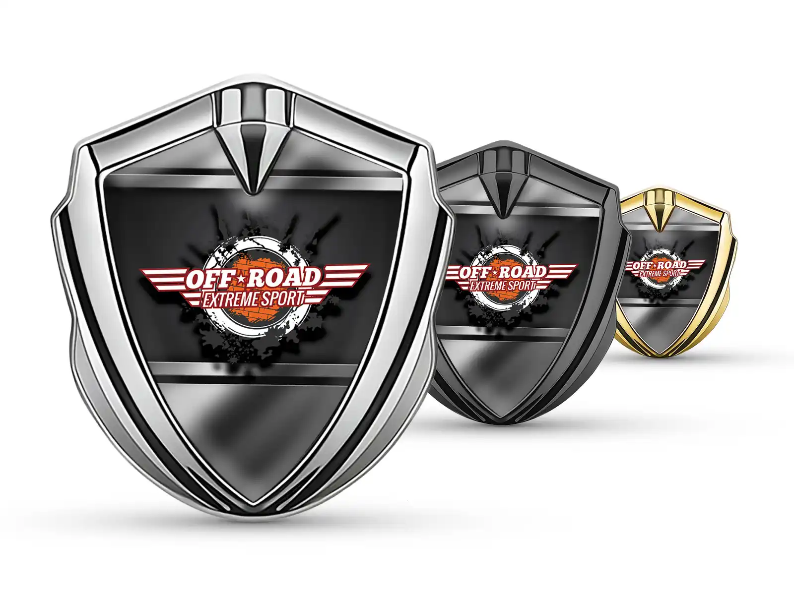 3d Emblem Badge Universal Shiny 3D